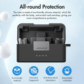 Estuche de carga PULUZ para DJI Mic Mini, funda protectora de silicona a prueba de rayones, para DJI Mic Mini